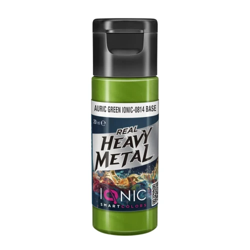 Ammo Ionic Real Heavy Metal Auric Green Base — przód (producent)