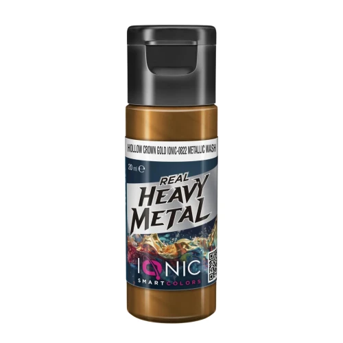 Ammo Ionic Real Heavy Metal Hollow Crown Gold Metallic Wash — przód (producent)