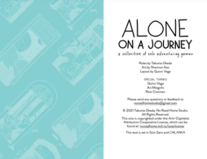 Alone on a Journey Corebook