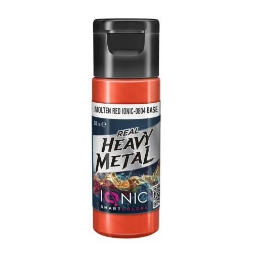 Ammo Ionic Real Heavy Metal Molten Red Base — przód (producent)
