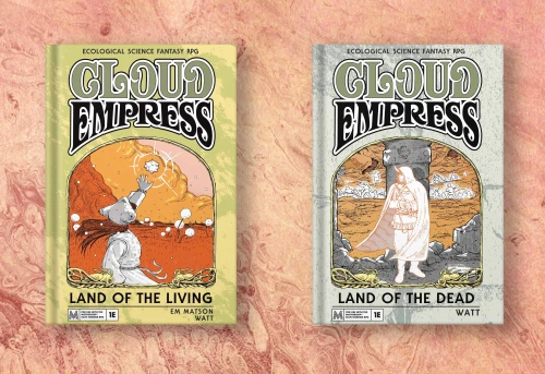 Mothership RPG Cloud Empress Land of the Living — przód (producent)