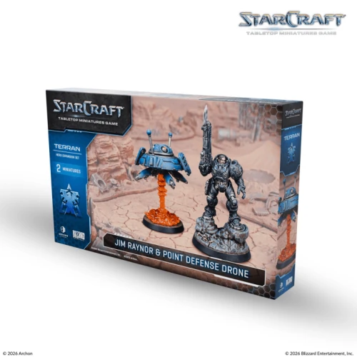 StarCraft Terran Jim Raynor Hero Expansion Set — przód (producent)