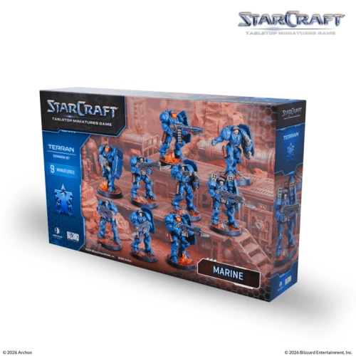 StarCraft Terran Marine Expansion Set — przód (producent)