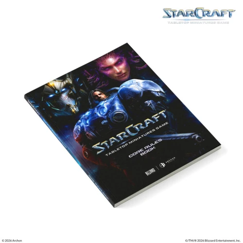 StarCraft Rulebook — przód (producent)