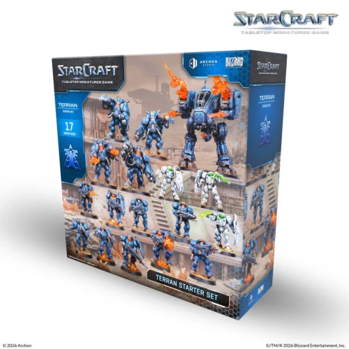 StarCraft Terran Starter Set — przód (producent)