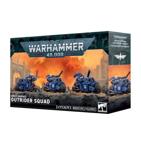Space Marines Outrider Squad (2026) — zawartość (producent)