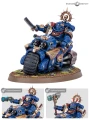 Space Marines Captain on Bike — zawartość (producent)