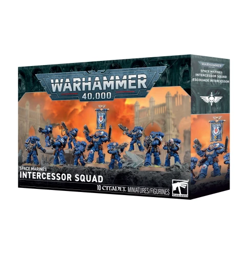 Space Marines Intercessor Squad (2026) — zawartość (producent)