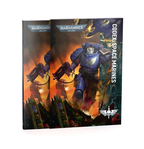 Space Marines Codex (11. edycja) — przód (producent)