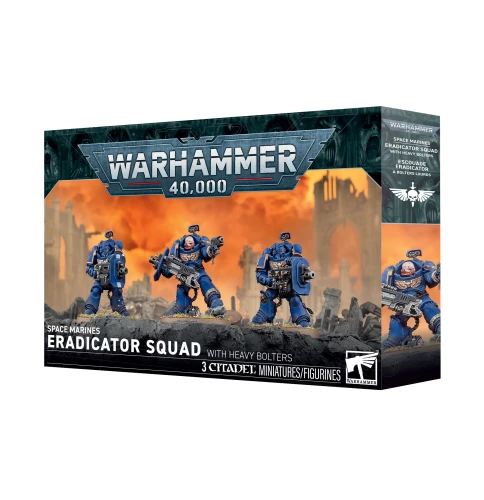 Space Marines Eradicator Squad with Heavy Bolters — zawartość (producent)