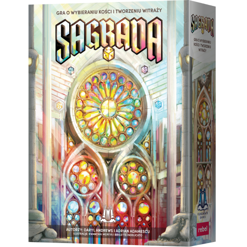 Sagrada (edycja Rebel) — przód (producent)