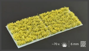 Gamers Grass Tuft Yellow Flowers Wild 6mm