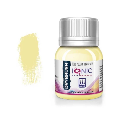 Ammo Ionic Drybrush Cold Yellow — przód (producent)