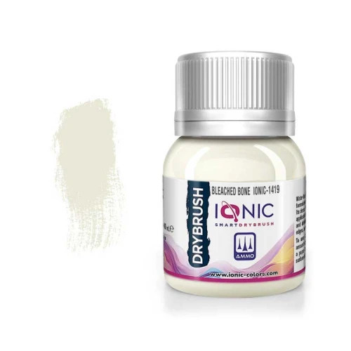 Ammo Ionic Drybrush Bleached Bone — przód (producent)