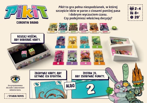 Pikit (edycja polska) — tył (producent)