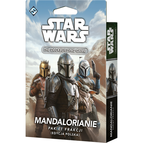 Star Wars: The Deckbuilding Game - Mandalorianie — przód (producent)