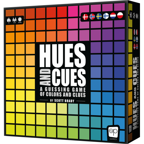Hues and Cues (edycja międzynarodowa) — przód (producent)