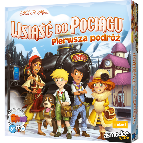 Wsiąść do Pociągu: Pierwsza podróż (Refresh) — przód (producent)