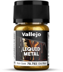 Vallejo Liquid Metal Rich Gold 35ml (70.793)