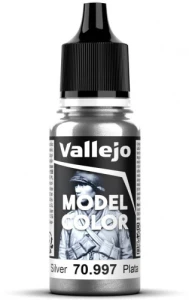 Vallejo Model Color Metallic Silver 18ml (70.997)