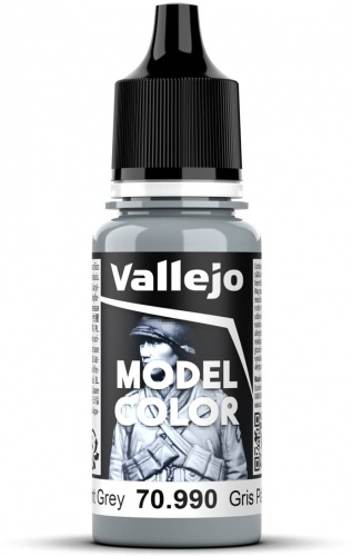 Vallejo Model Color Light Grey 18ml (70.990) — przód (producent)