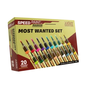 Army Painter Speedpaint Marker Most Wanted Set