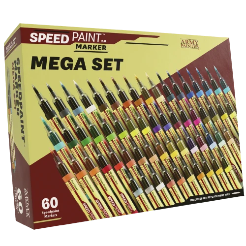 Army Painter Speedpaint Marker Mega Set — przód (producent)