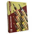 Army Painter Speedpaint Marker Metallics Set — przód (producent)