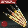 Army Painter Speedpaint Marker Metallics Set — zawartość (producent)