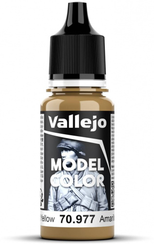 Vallejo Model Color Desert Yellow 18ml (70.977) — przód (producent)