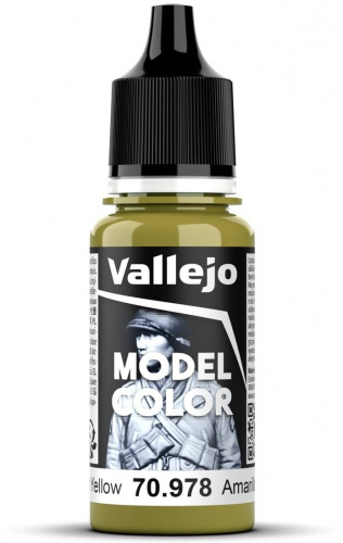 Vallejo Model Color Dark Yellow 18ml (70.978) — przód (producent)