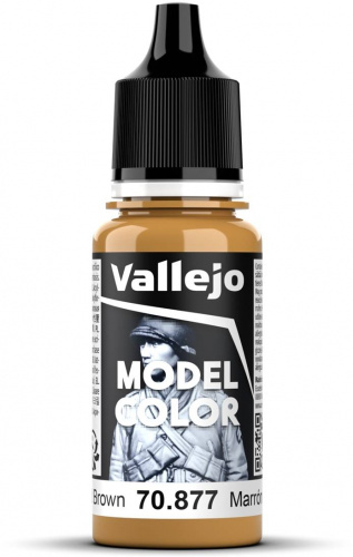 Vallejo Model Color Gold Brown 18ml (70.877) — przód (producent)