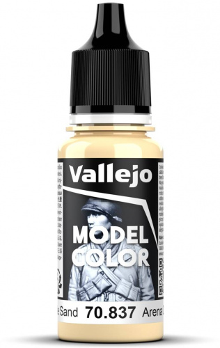 Vallejo Model Color Pale Sand 18ml (70.837) — przód (producent)