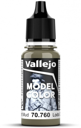 Vallejo Model Color Light Mud 18ml (70.760) — przód (producent)