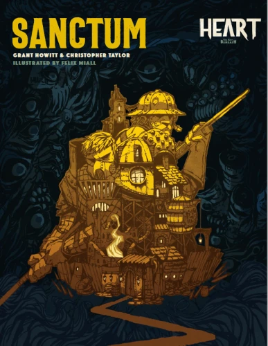 Heart The City Beneath Sanctum Spine Printing (outlet) — przód (producent)