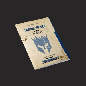 Outgunned Superheroes Mission Dossier King of Ashes