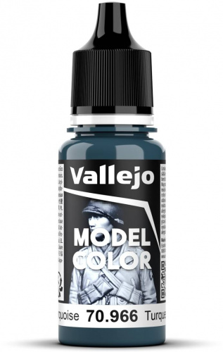 Vallejo Model Color Turquoise 18ml (70.966) — przód (producent)