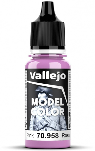 Vallejo Model Color Pink 18ml (70.958) — przód (producent)