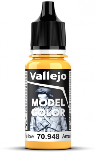 Vallejo Model Color Golden Yellow 18ml (70.948) — przód (producent)