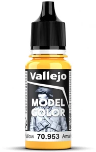 Vallejo Model Color Flat Yellow 18ml (70.953)