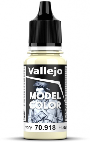 Vallejo Model Color Ivory 18ml (70.918) — przód (producent)