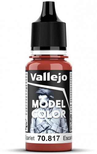 Vallejo Model Color Scarlet 18ml (70.817) — przód (producent)