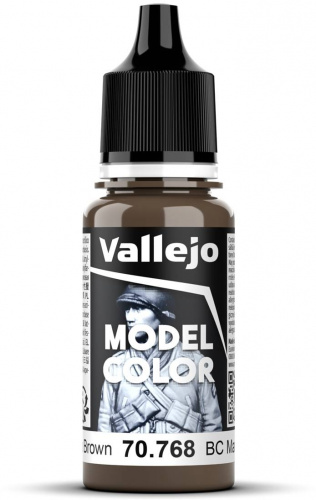 Vallejo Model Color BC Dark Brown 18ml (70.768) — przód (producent)