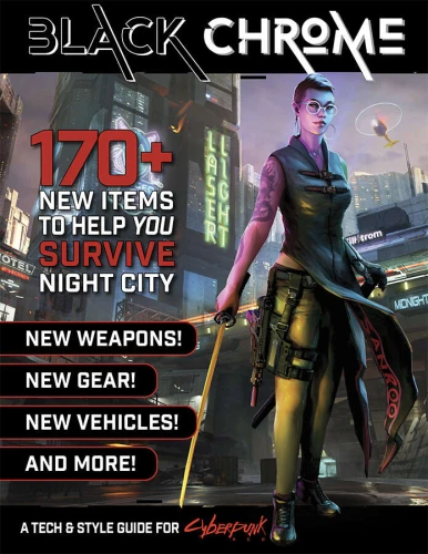 Cyberpunk Red Black Chrome — przód (producent)