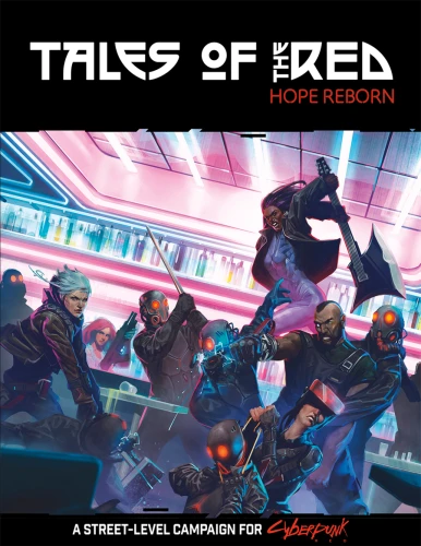 Cyberpunk Red Tales of the Red Hope Reborn — przód (producent)