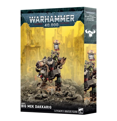 Orks Big Mek Dakkarig — przód (producent)
