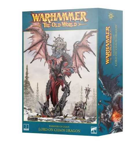 Warriors of Chaos Lord on Chaos Dragon — przód (producent)