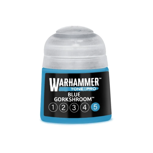 Warhammer Tone Pro Blue Gorkshroom 5 12ml — przód