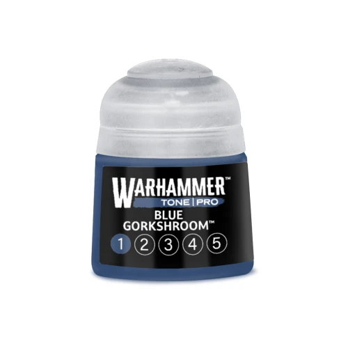 Warhammer Tone Pro Blue Gorkshroom 1 12ml — przód
