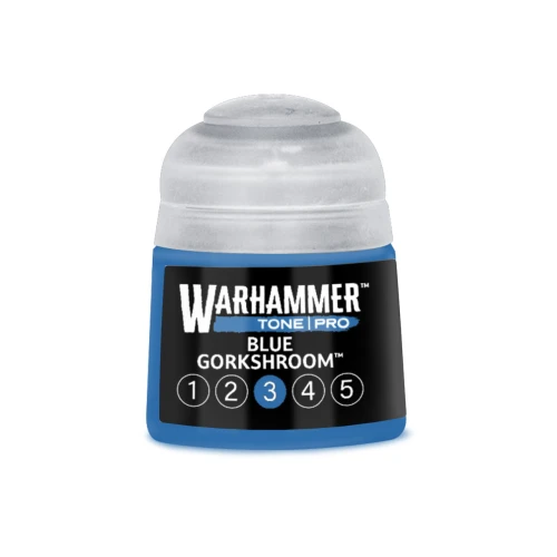 Warhammer Tone Pro Blue Gorkshroom 3 12ml — przód